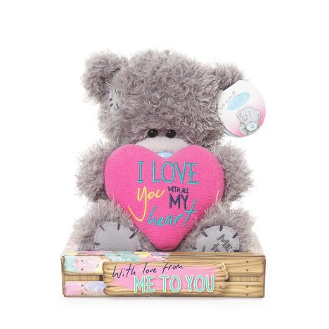 7" Love You Padded Heart Me to You Bear